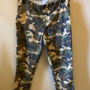 Girlfriend Twill Stripe Chinos GAP